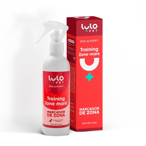 [LULO-005] LULOPET TRAINING ZONE MARK DOG Y PUPPY 250 ML