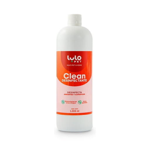 [LULO-009] LULOPET CLEAN DESINFECTANTE 1LT